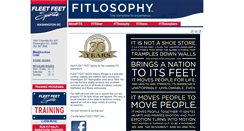 Desktop Screenshot of fleetfeetdc.com